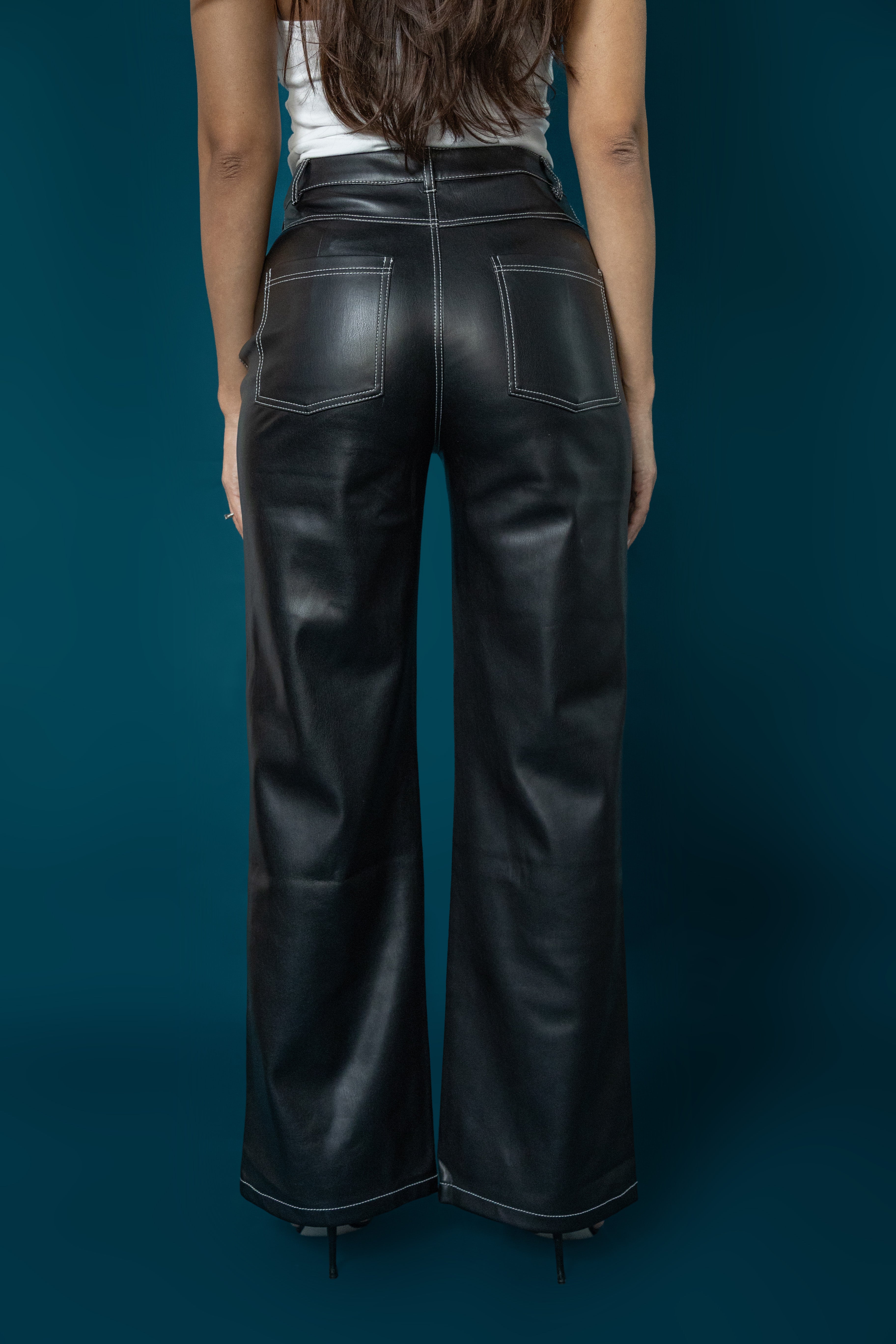 VIERVIER PANTALONI PIELE BETTY