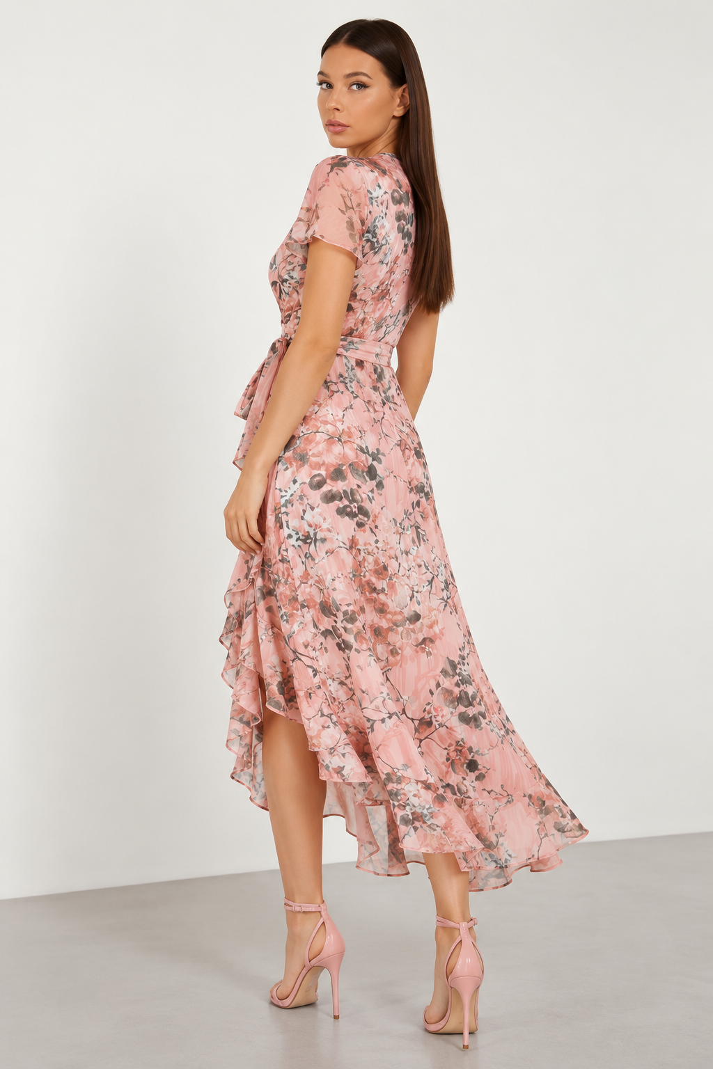 GUESS ROCHIE MIDI FLORAL
