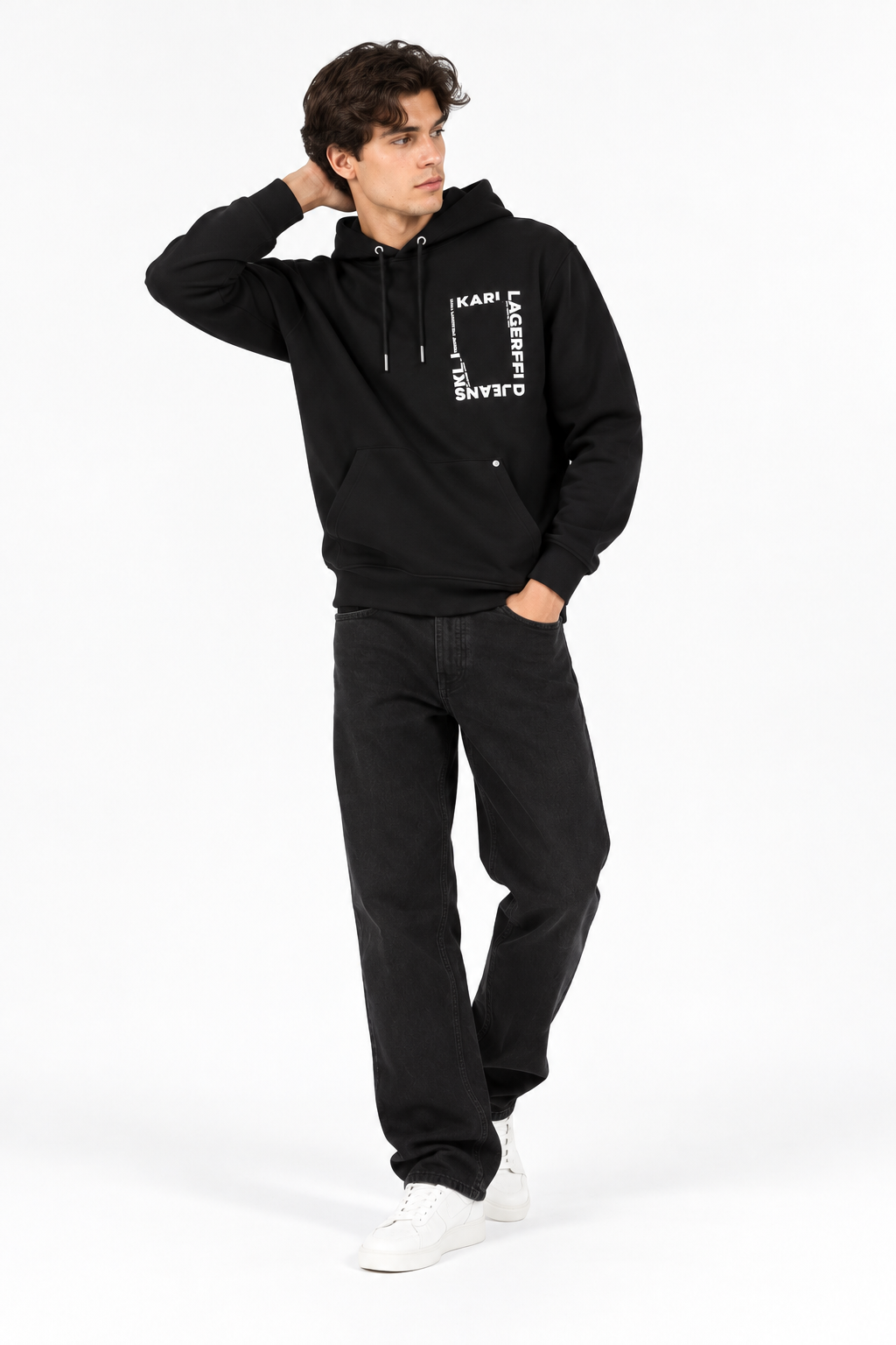 KARL LAGERFELD HANORAC FRAME LOGO MEN