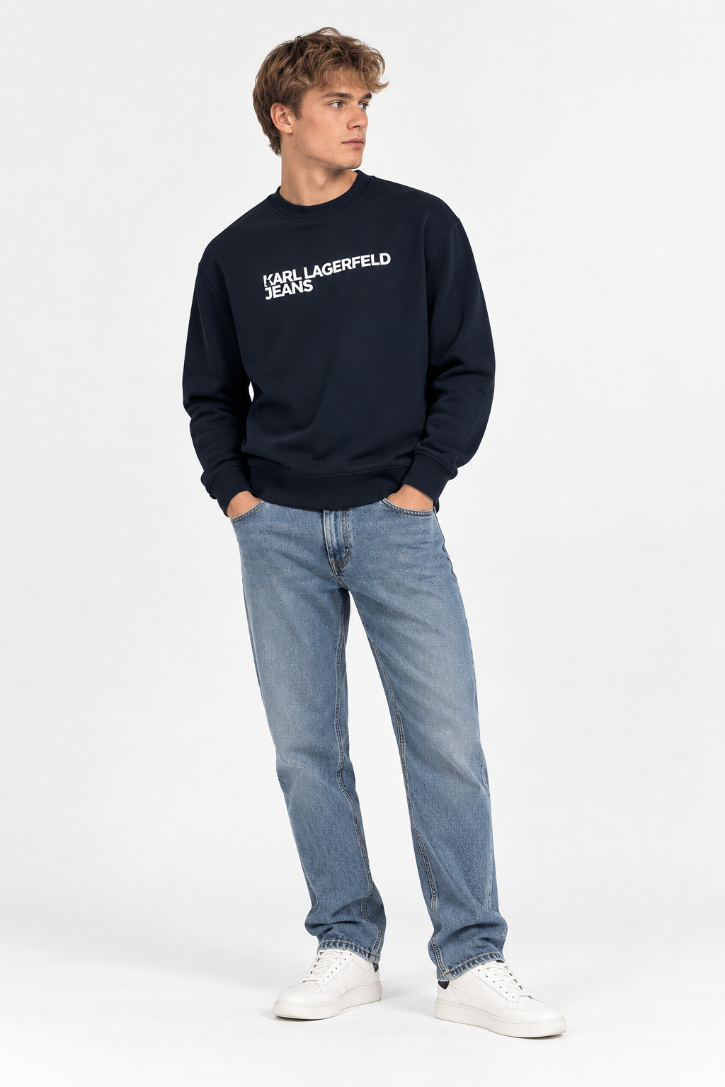 KARL LAGERFELD HANORAC ESSENTIAL NAVY