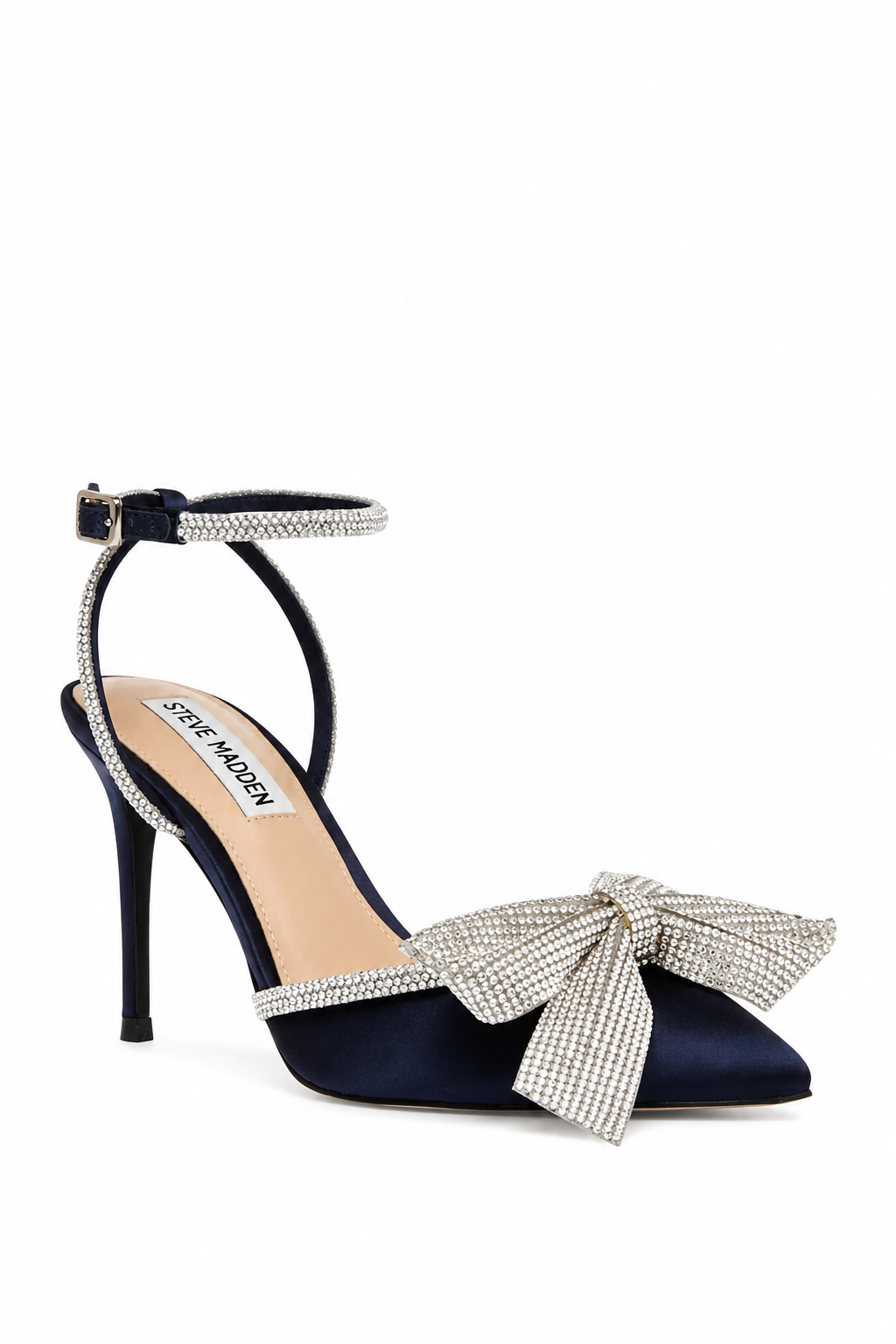 STEVE MADDEN PANTOFI CU TOC NAVY