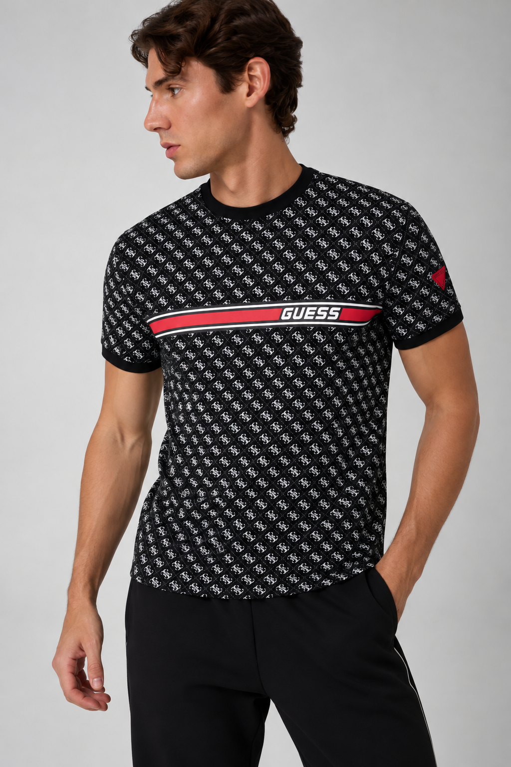 GUESS TRICOU MONOGRAM MEN