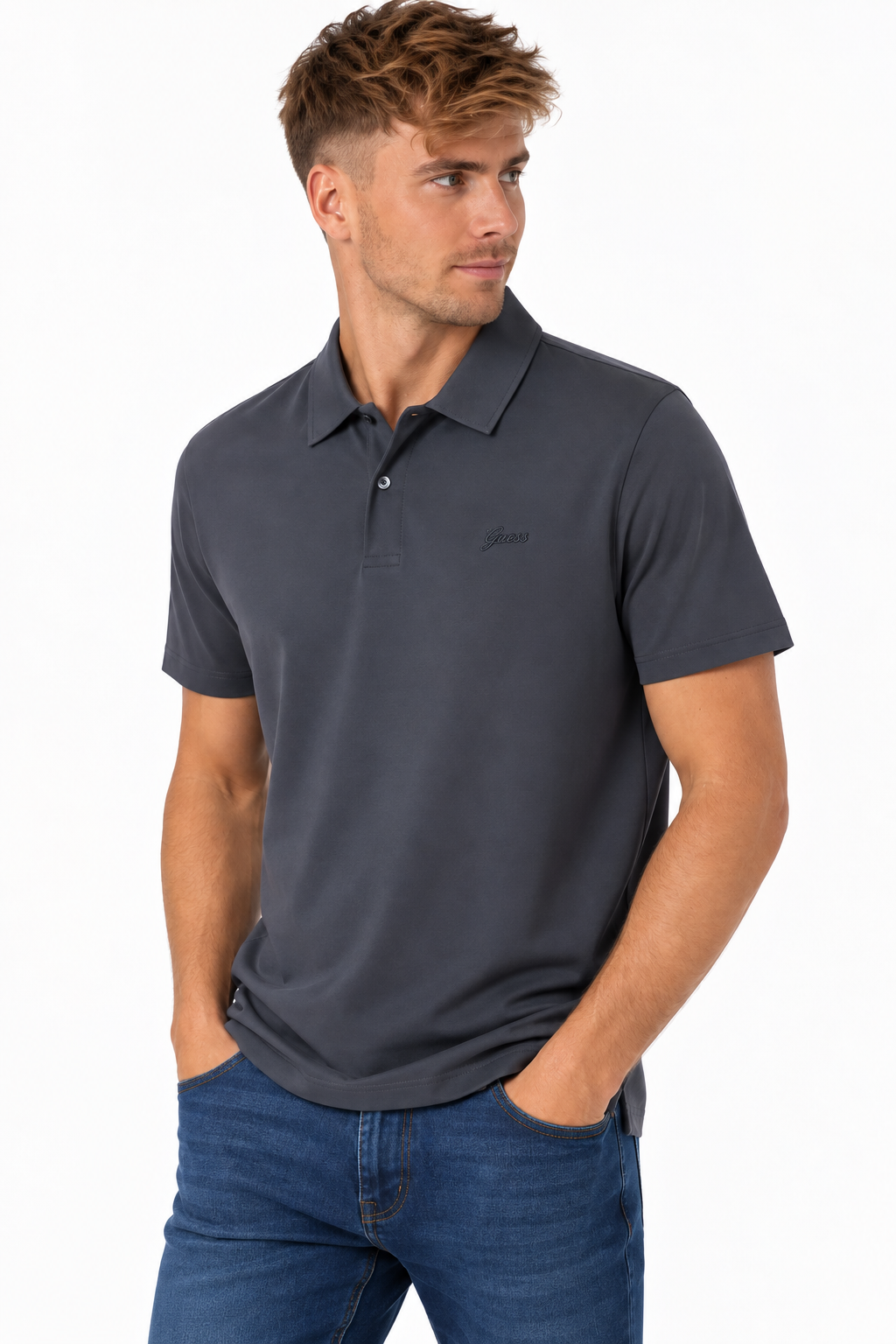 GUESS TRICOU GRAY MEN