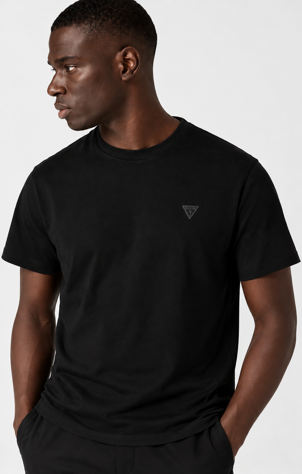 GUESS TRICOU FULL BLACK