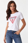 GUESS TRICOU WHITE BIG LOGO
