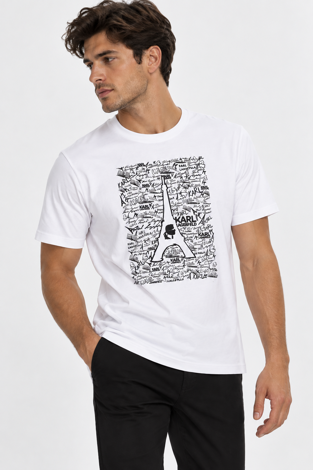 KARL LAGERFELD TRICOU PARIS PRINT