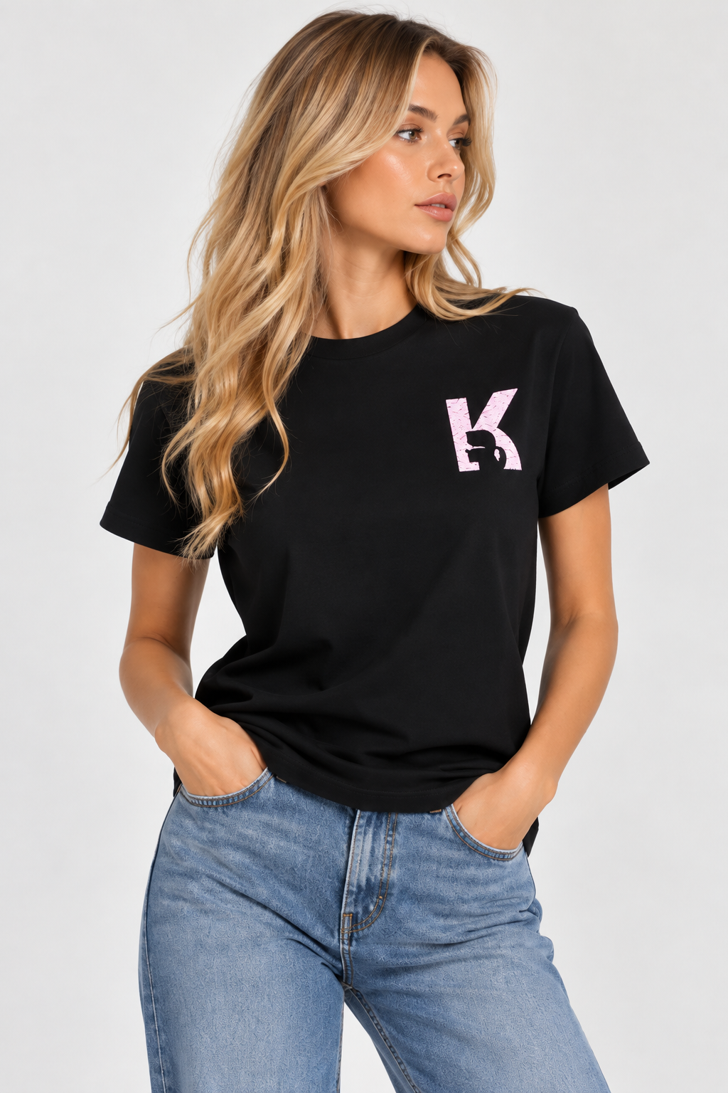 KARL LAGERFELD TRICOU MEMPHIS BLACK