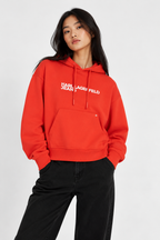 KARL LAGERFELD ORANGE HOODIE