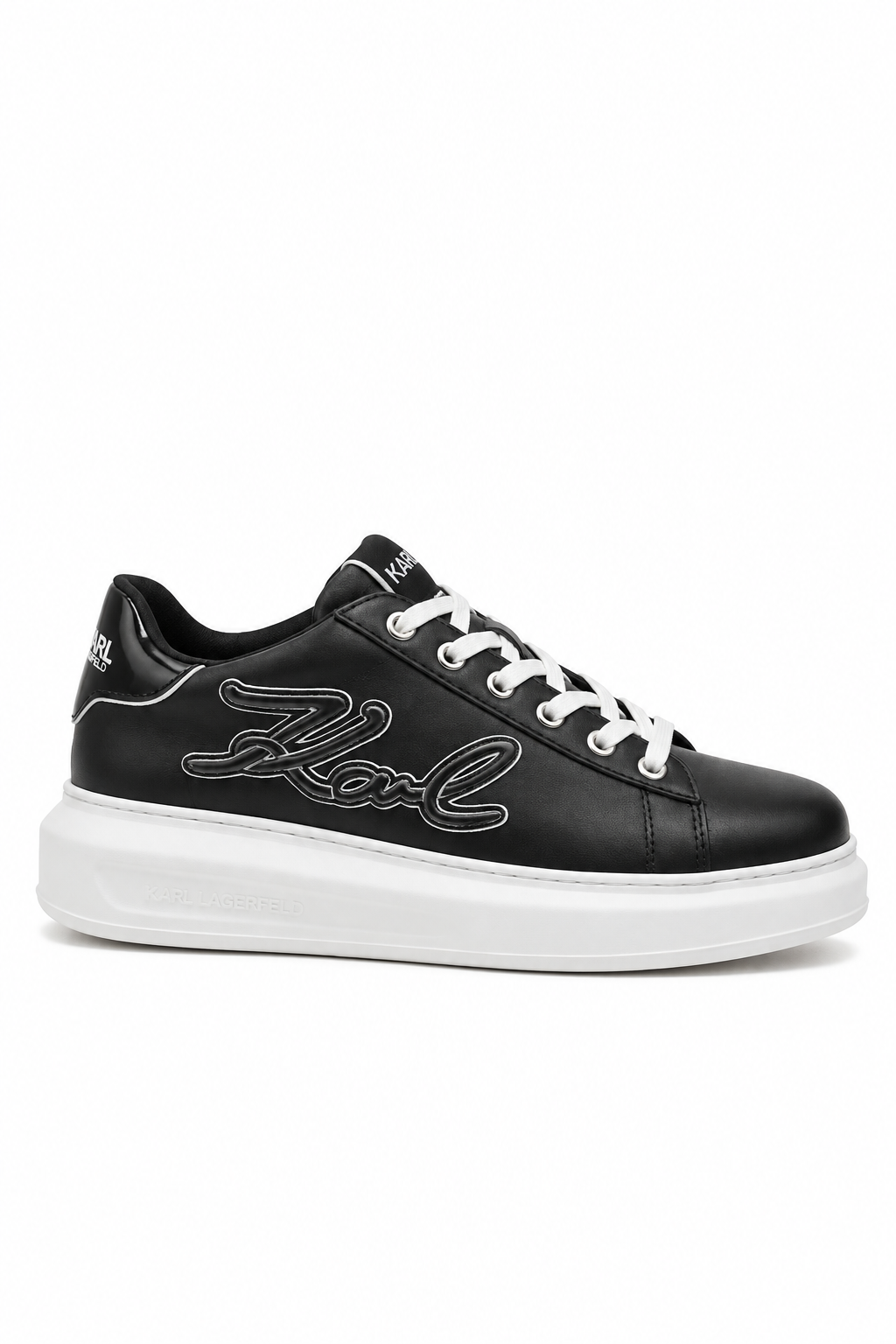 KARL LAGERFELD PANTOFI SPORT EMBOSS BLACK