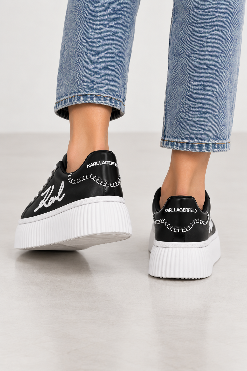 KARL LAGERFELD PANTOFI SPORT KREEPER LO CORNELLY