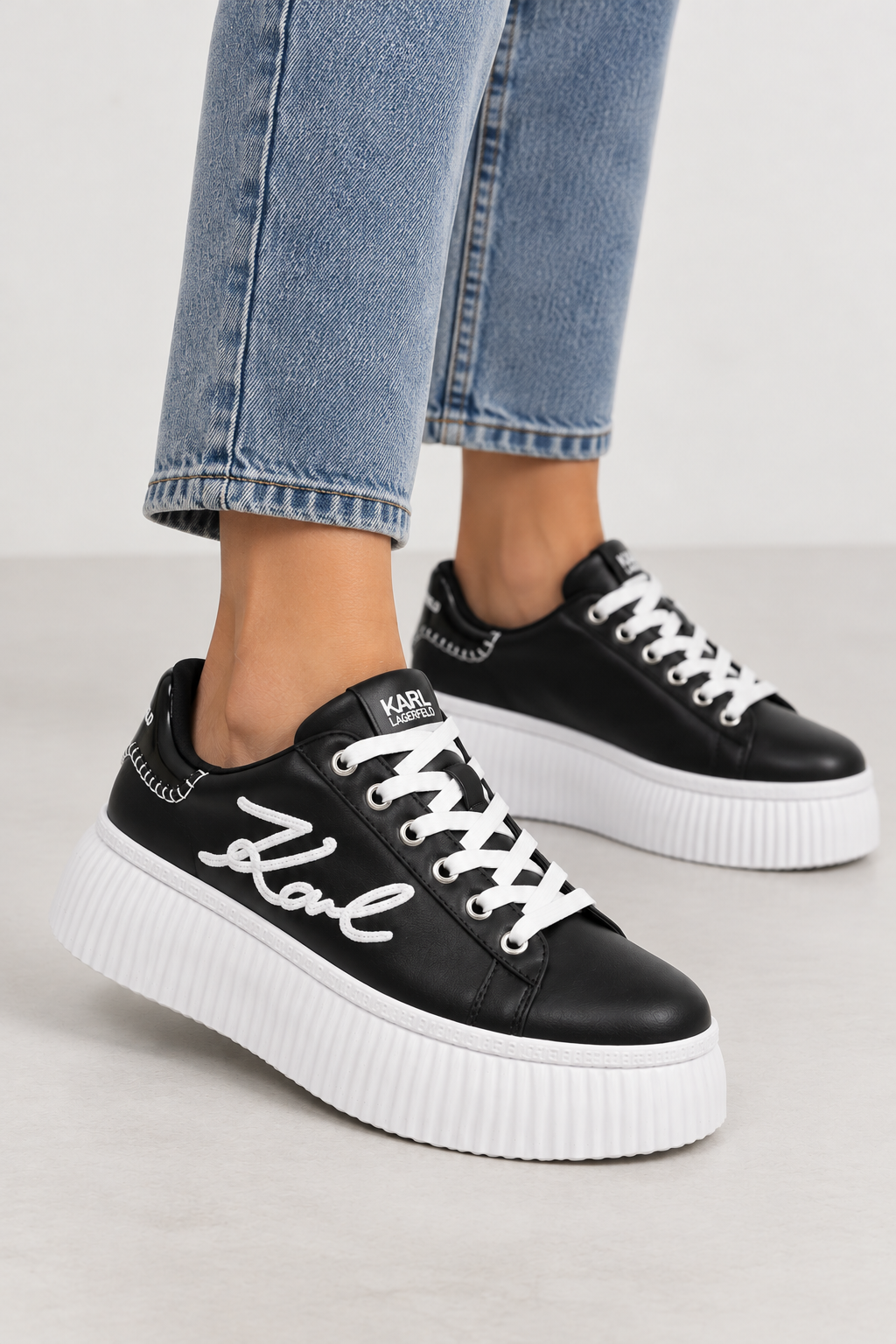 KARL LAGERFELD PANTOFI SPORT KREEPER LO CORNELLY