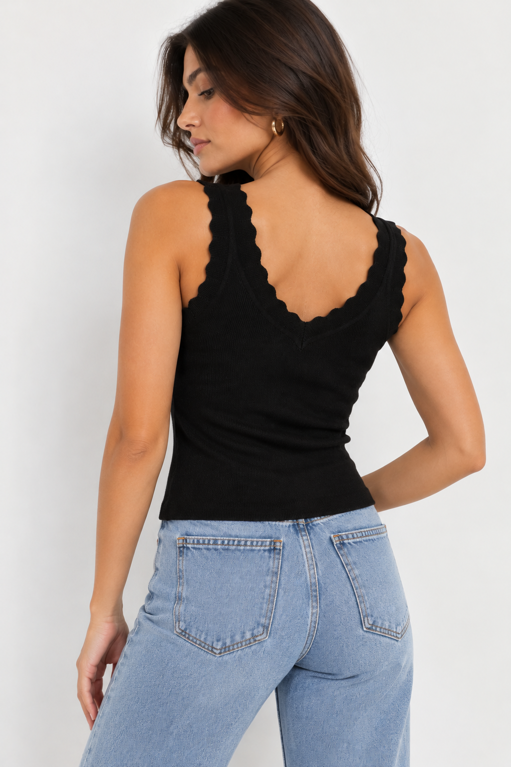 GUESS TOP NEGRU