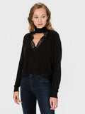 GUESS BLUZA KNITWEAR BLACK