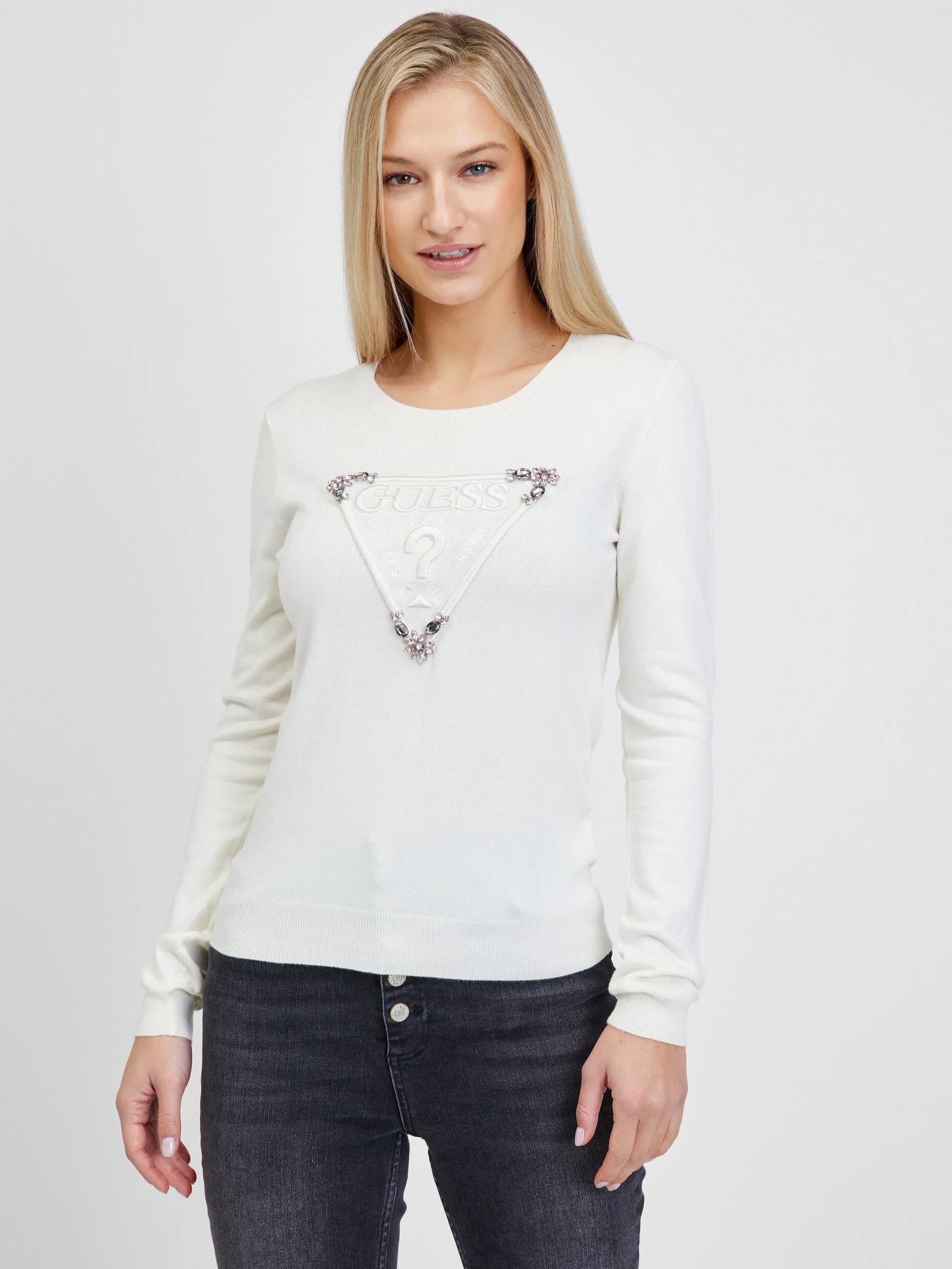 GUESS PULOVER BEIGE