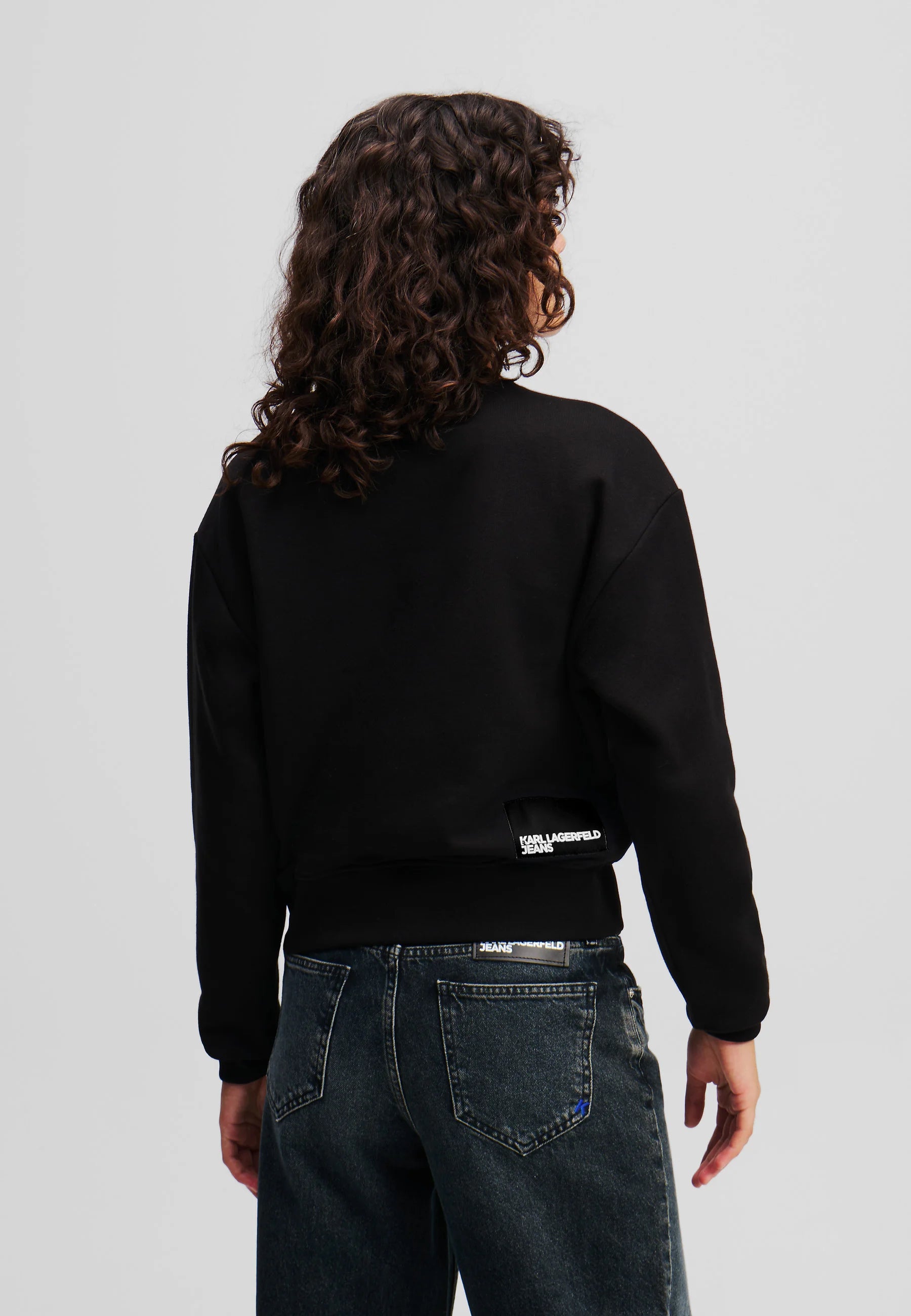 KARL LAGERFELD JEANS BLUZA CU MANECA LUNGA