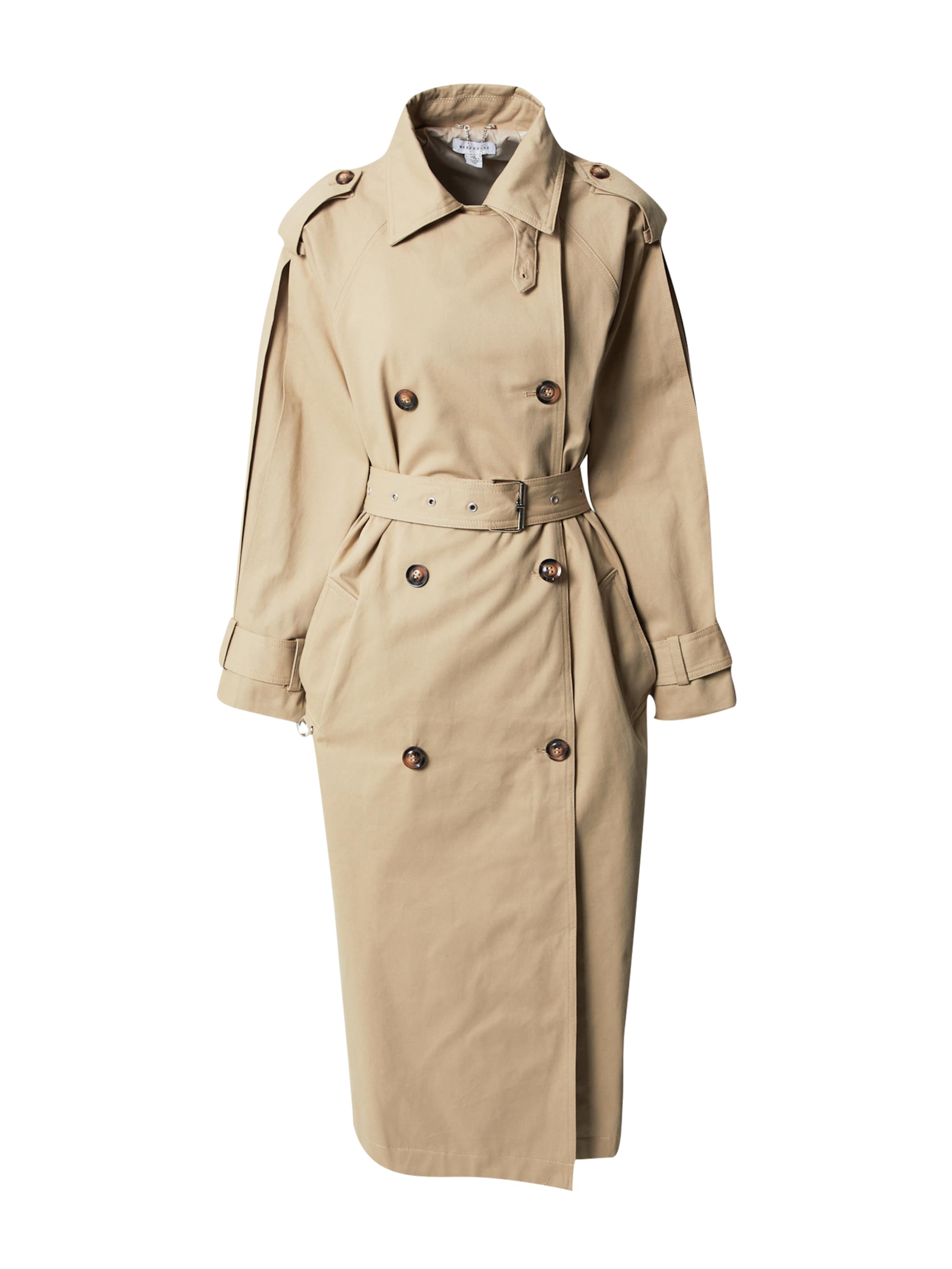 WAREHOUSE PALTON TRENCH MAXI BEJ