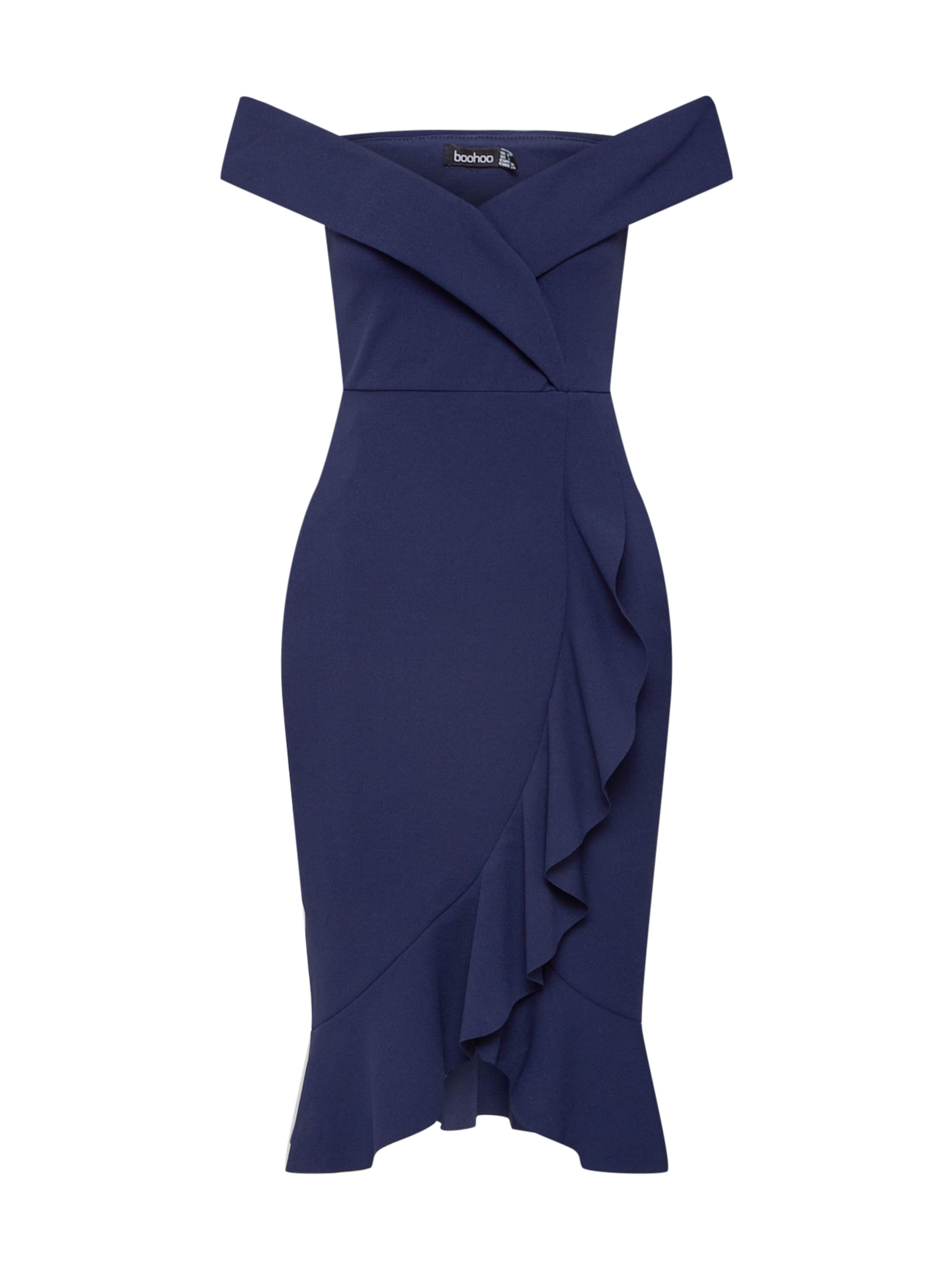 BOOHOO ROCHIE BARDOT NAVY