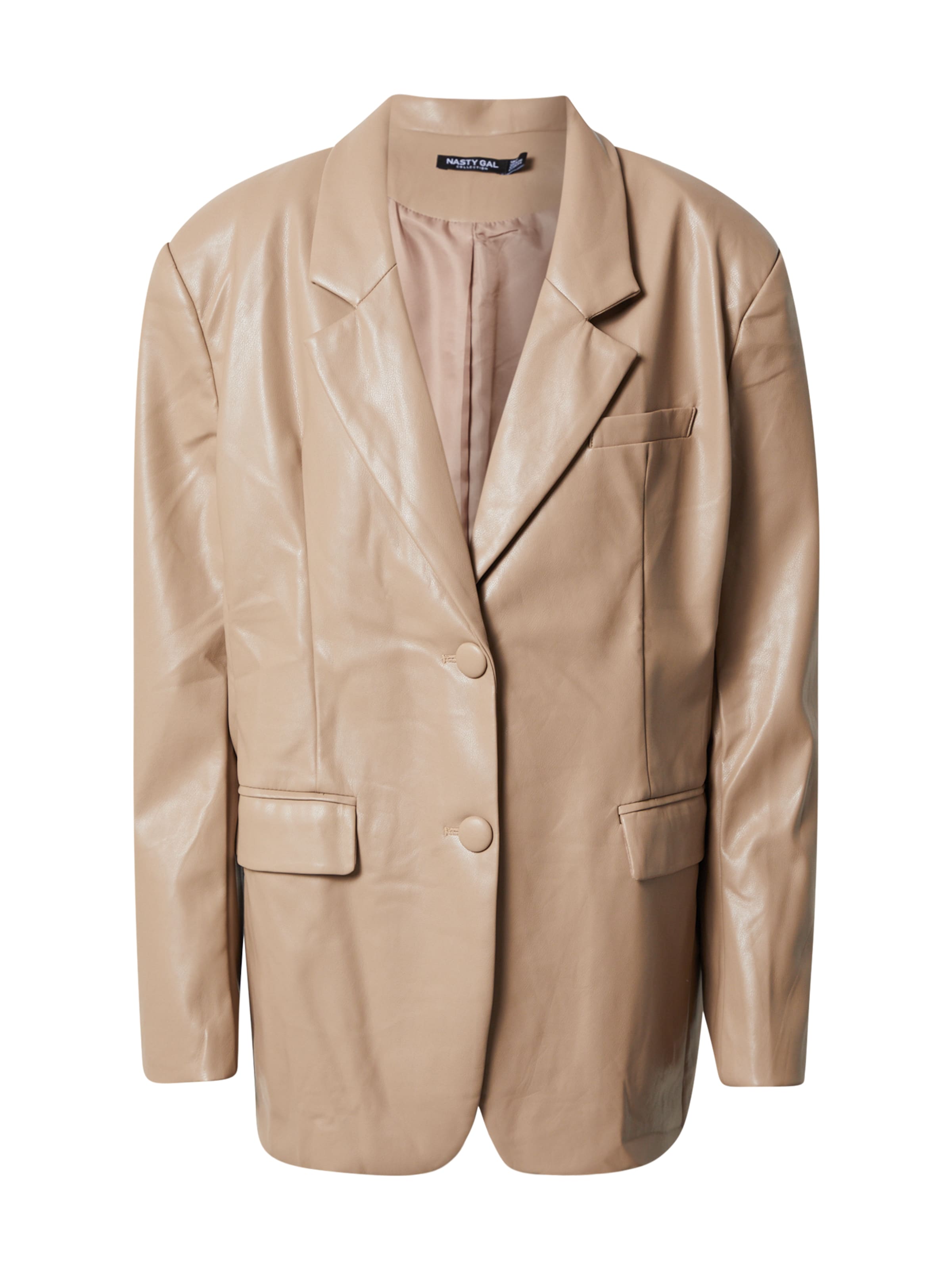 NASTY GAL SACOU BLAZER PIELE