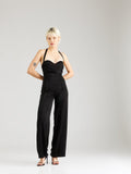 MISSPAP SALOPETA SATIN NEGRU