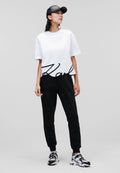 KARL LAGERFELD JEANS TRICOU WHITE SIGNATURE