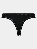 GUESS THONG BLACK 3-PACK SET