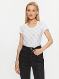 GUESS TRICOU SHINE WHITE