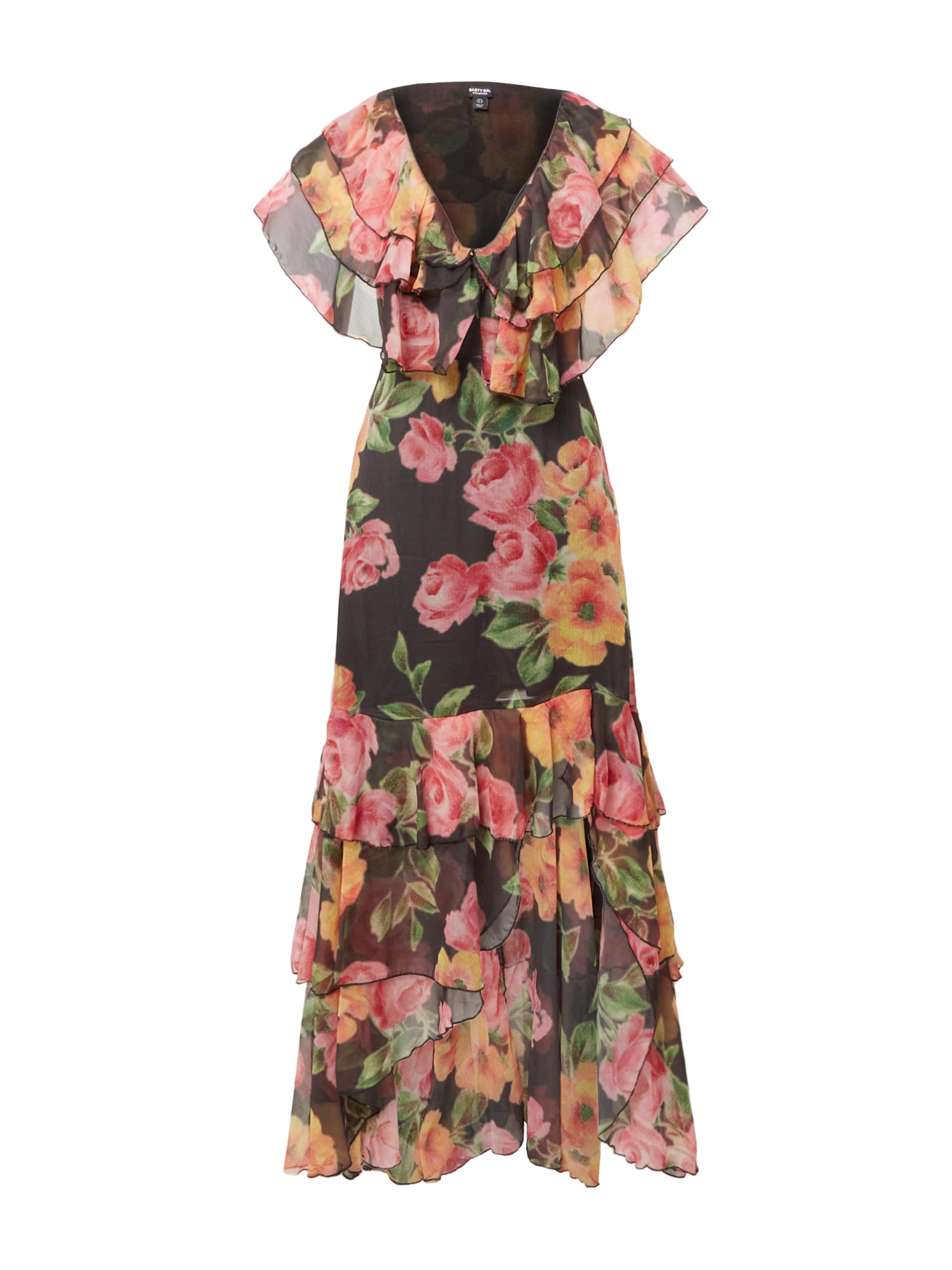 NASTY GAL ROCHIE MAXI IMPRIMEU FLORAL
