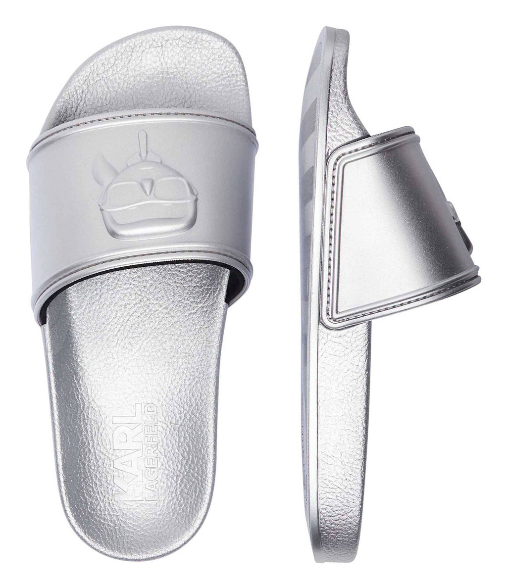 KARL LAGERFELD Şlapi Kondo 2.0 silver