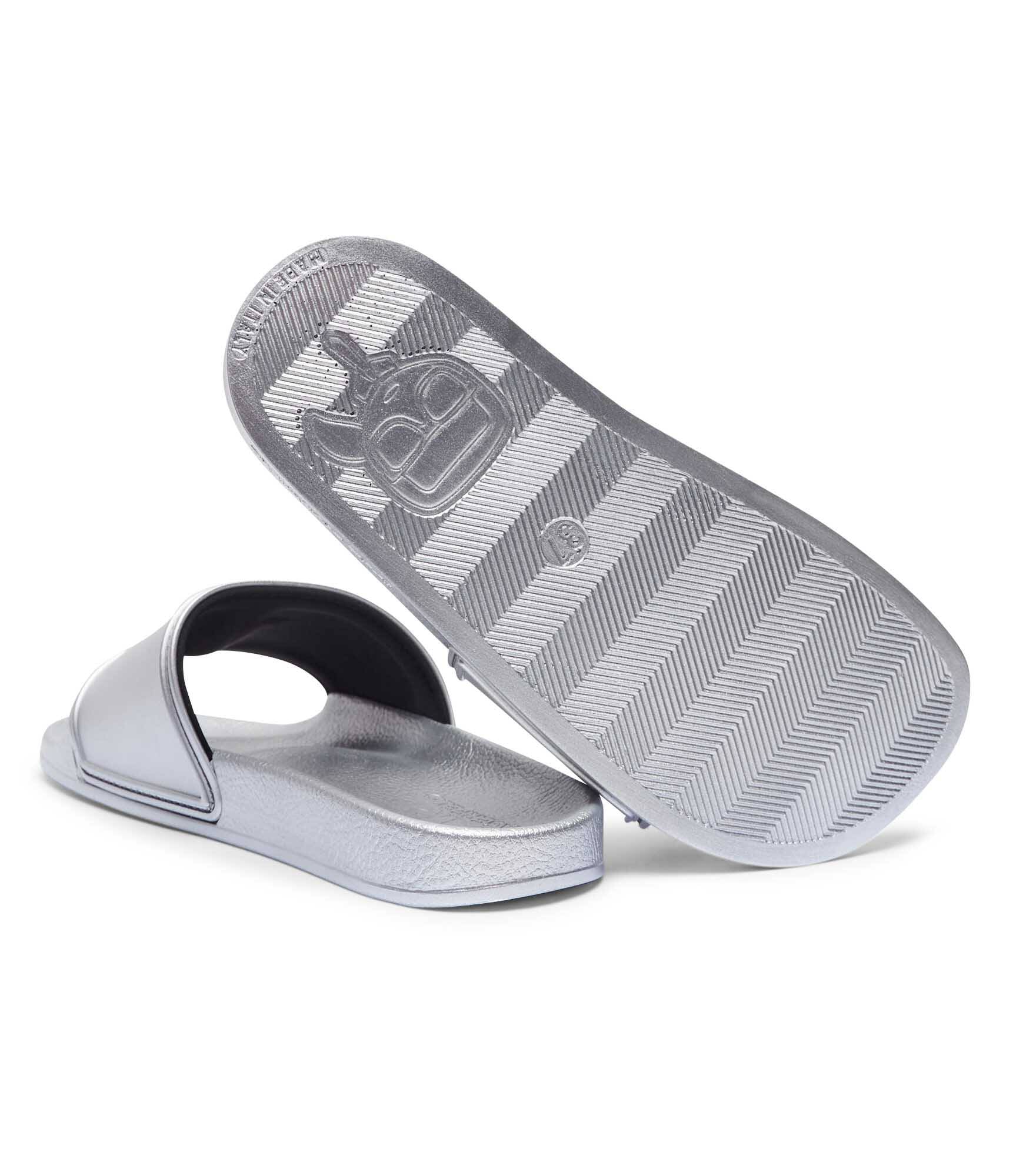 KARL LAGERFELD Şlapi Kondo 2.0 silver