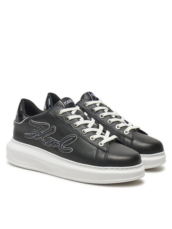 KARL LAGERFELD PANTOFI SPORT EMBOSS BLACK