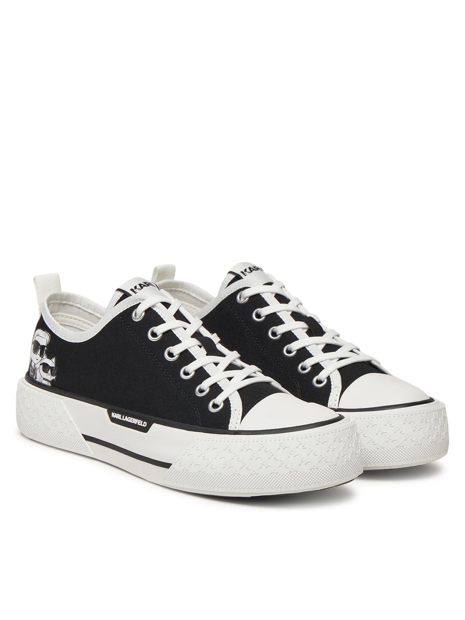 KARL LAGERFELD TENESI KAMPUS BLACK DENIM