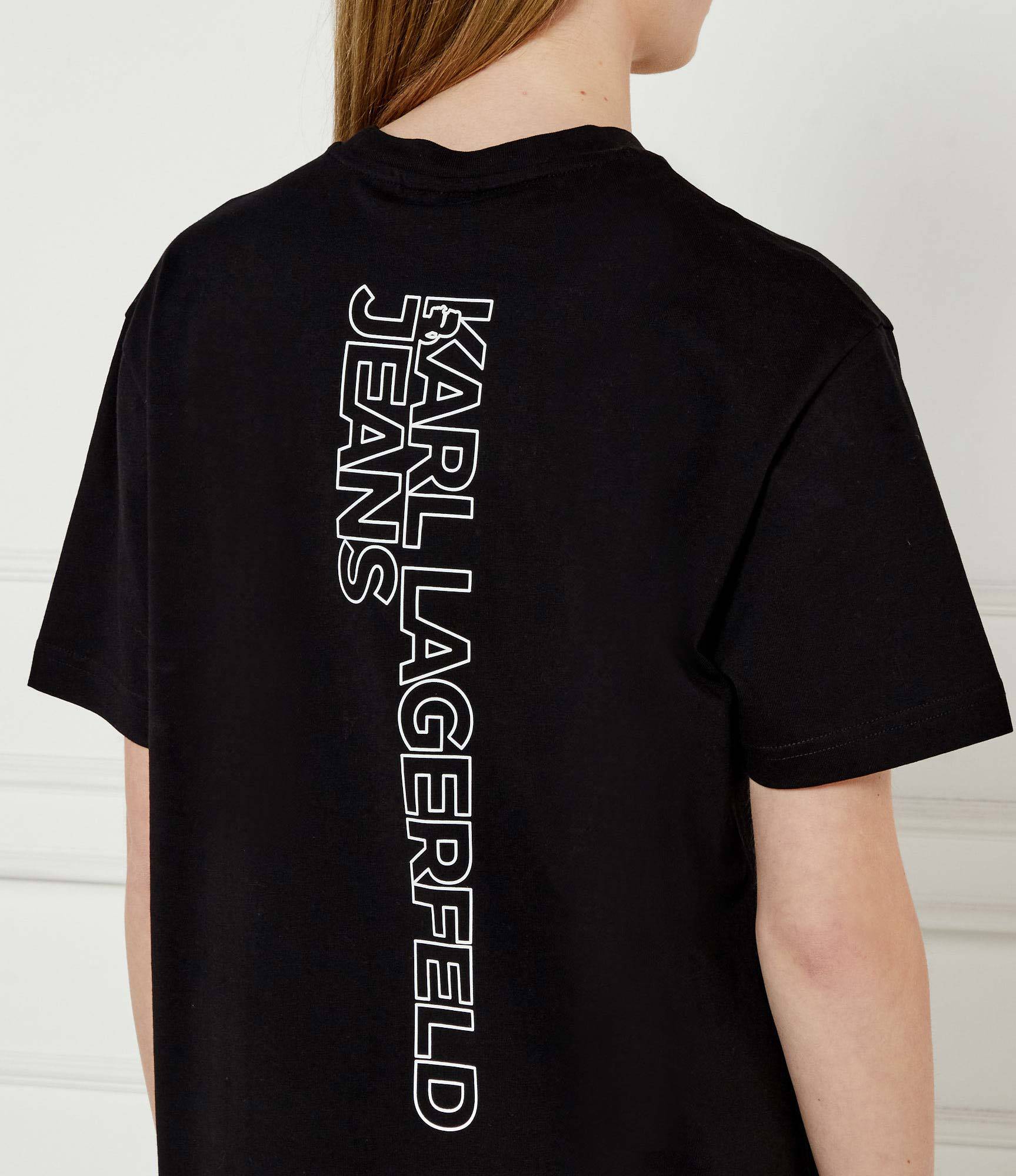 KARL LAGERFELD ROCHIE KLJ LOGO TEE