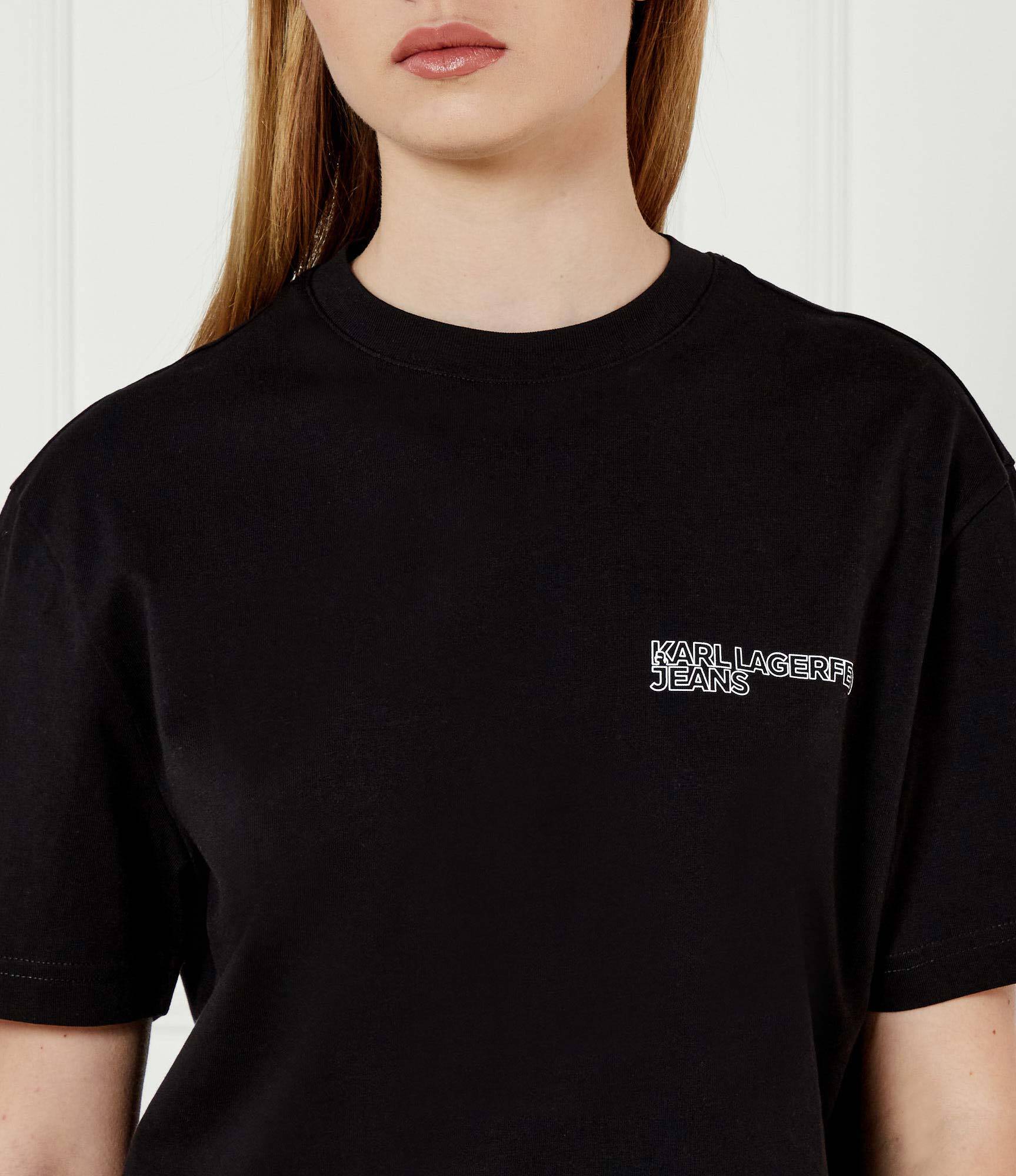 KARL LAGERFELD ROCHIE KLJ LOGO TEE
