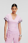 KARL LAGERFELD JEANS SIGNATURE PINK