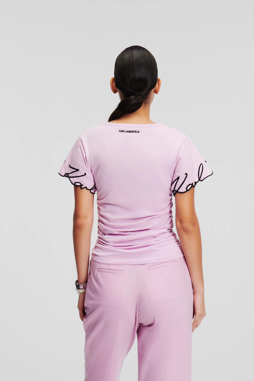 KARL LAGERFELD JEANS SIGNATURE PINK