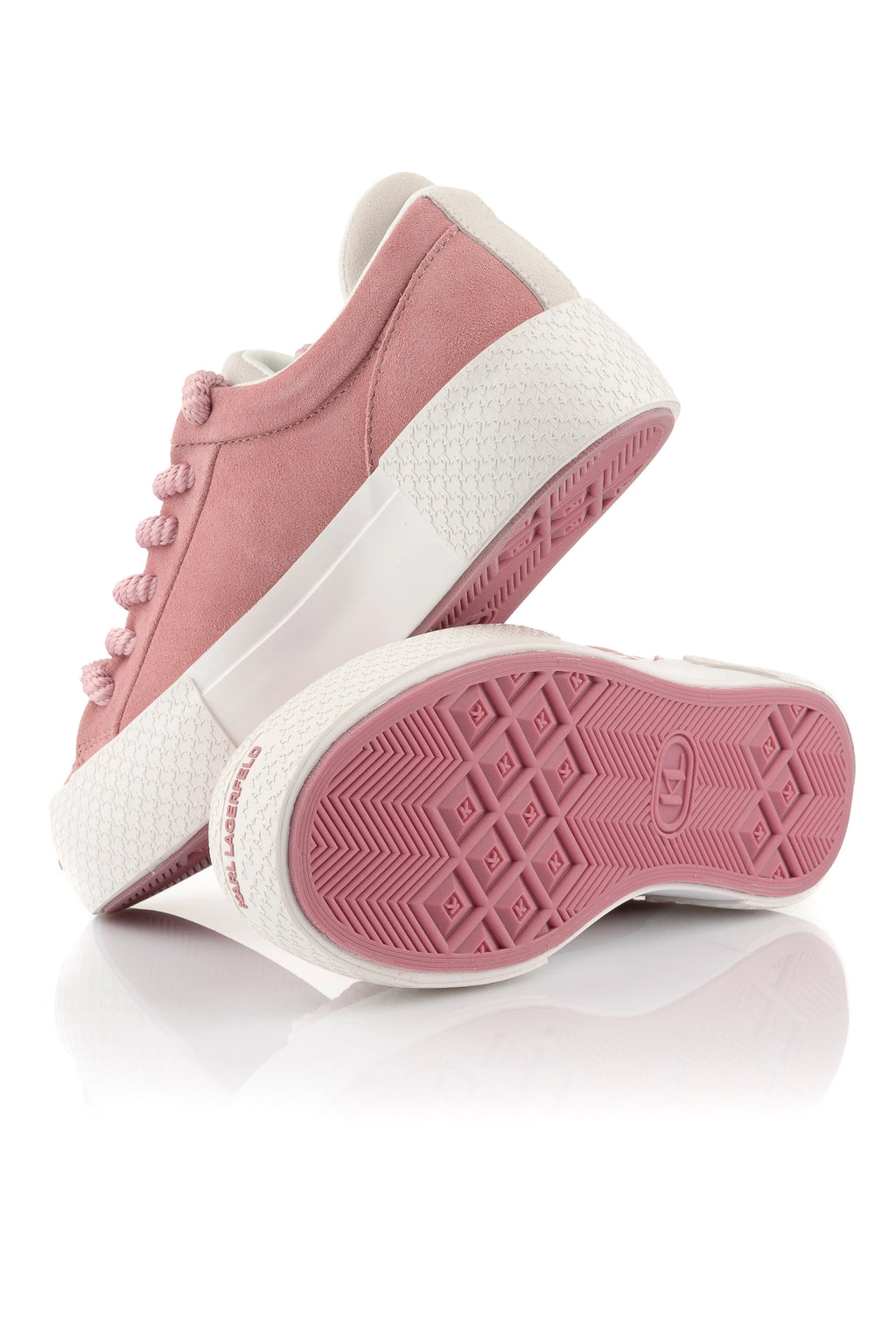 KARL LAGERFELD PANTOFI SPORT SKATE PINK