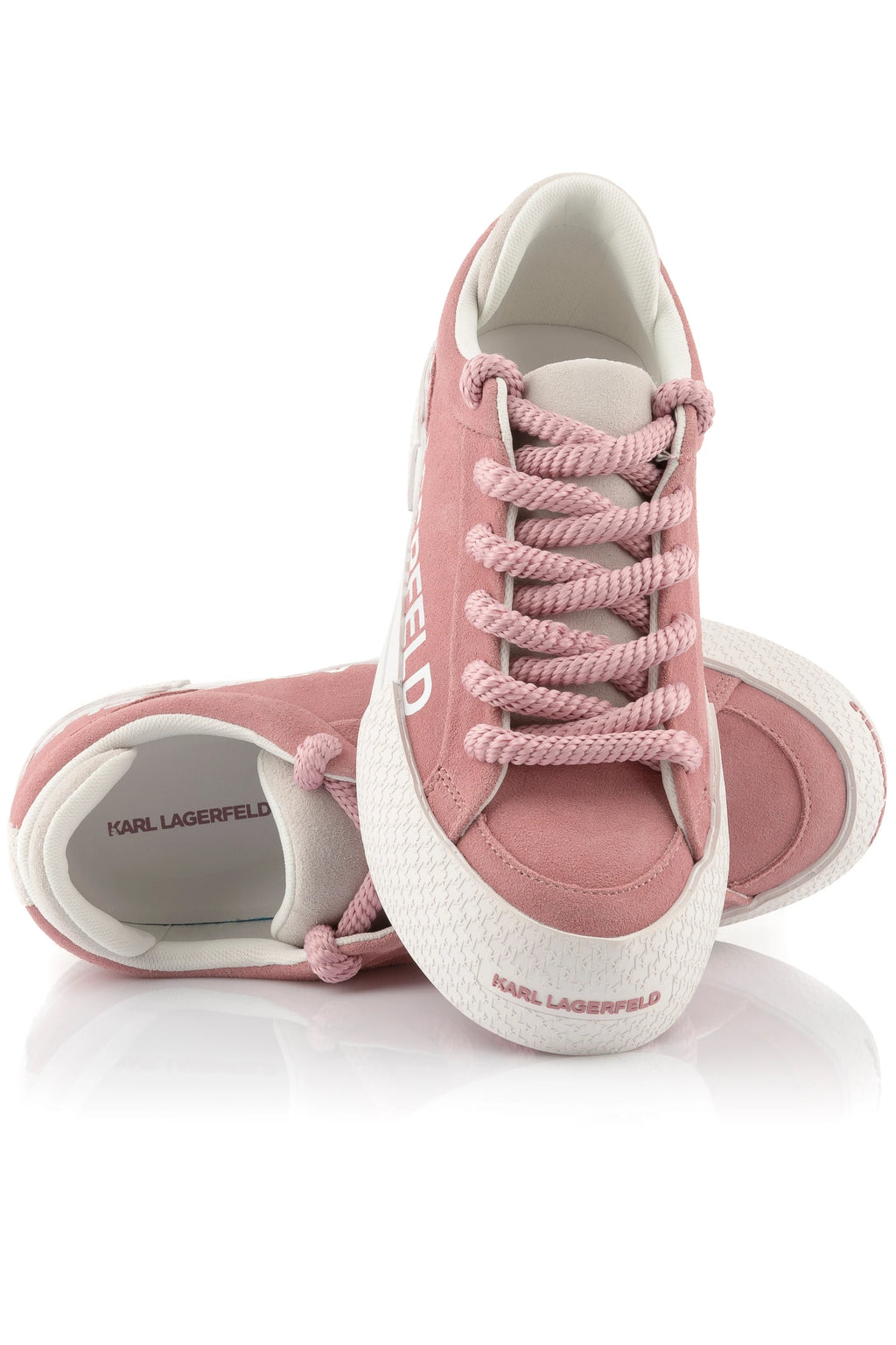 KARL LAGERFELD PANTOFI SPORT SKATE PINK