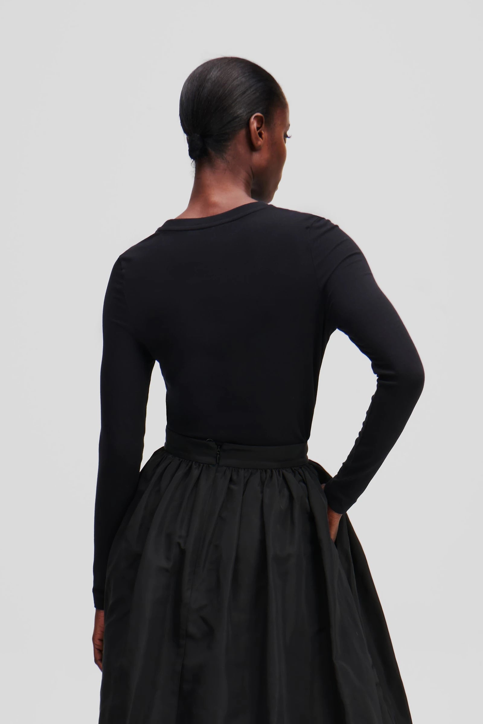 KARL LAGERFELD JEANS BLUZA CU MANECA LUNGA