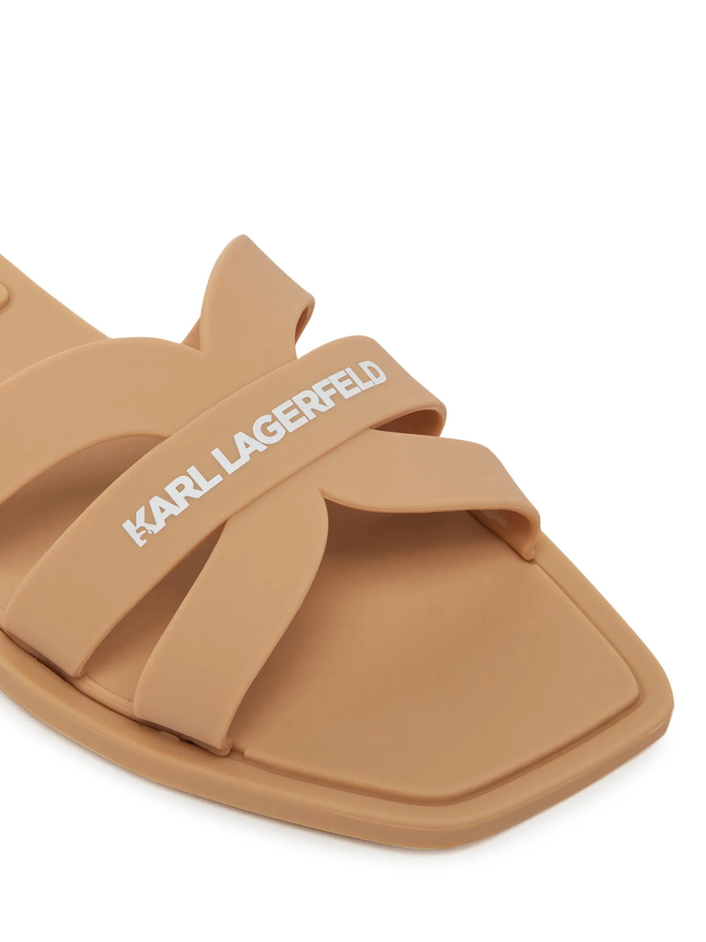 KARL LAGERFELD Şlapi Jelly IV Bej
