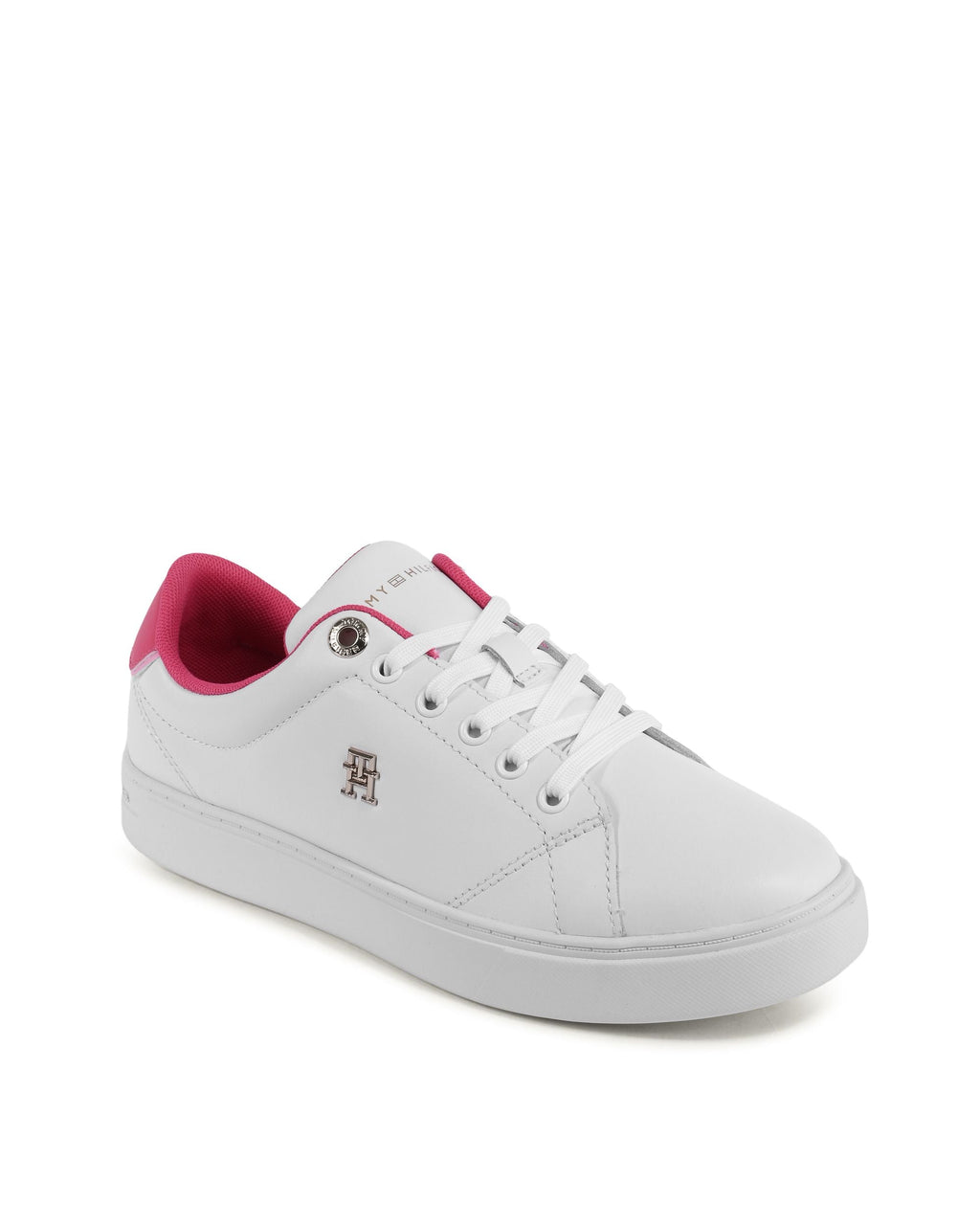 Pantofi Sport TOMMY HILFIGER - WHITE & PINK