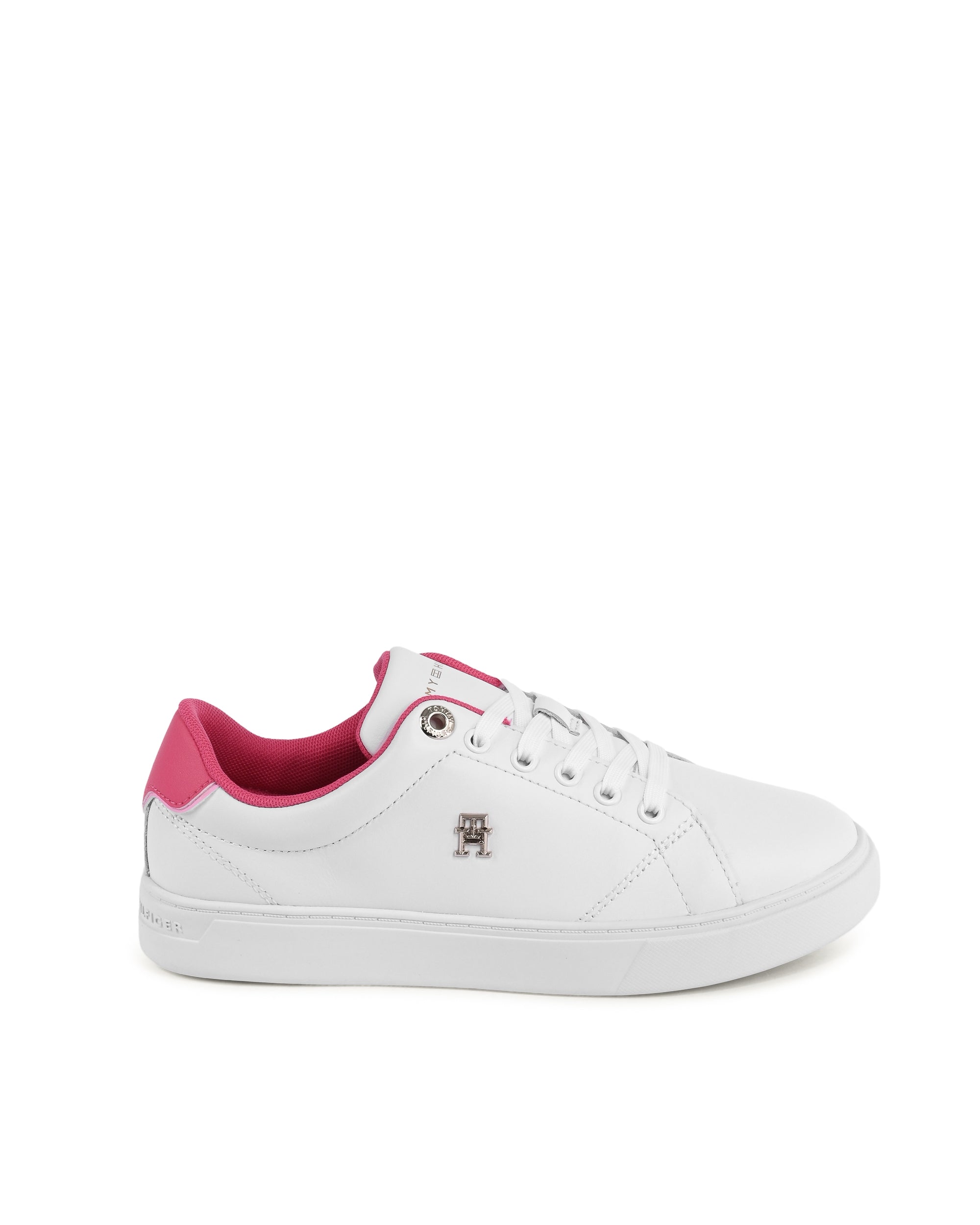 Pantofi Sport TOMMY HILFIGER - WHITE & PINK
