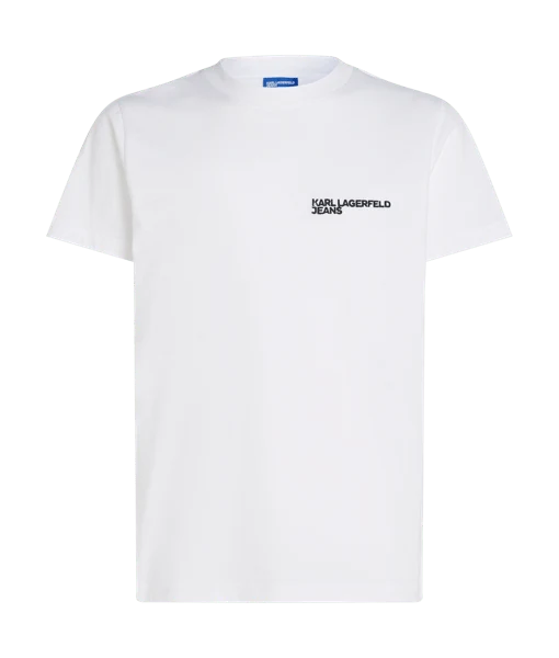 KARL LAGERFELD TRICOU KLJ SLIM SSLV WHITE