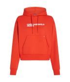 KARL LAGERFELD ORANGE HOODIE