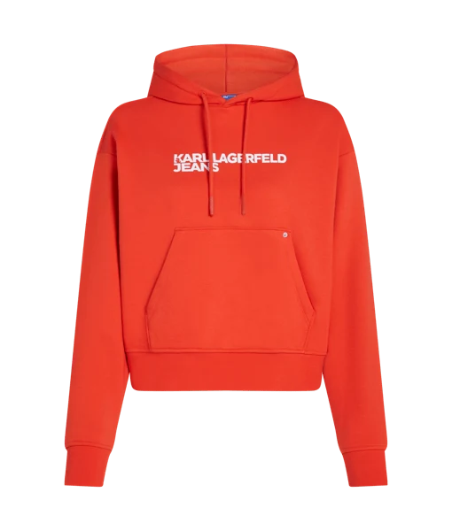 KARL LAGERFELD ORANGE HOODIE