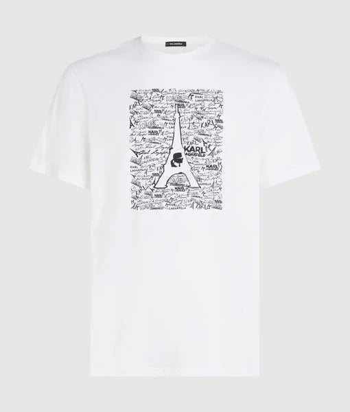 KARL LAGERFELD TRICOU PARIS PRINT